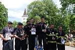 Moravskoslezské krajské kolo soutěže hasičů ve vyprošťování osob z havarovaných vozidel, Karviná, 21. května 2022.