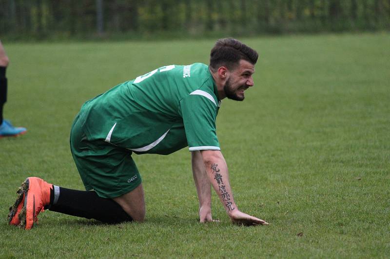 Horní Bludovice (v zeleném) přehrály na domácím hřišti Gascontrol Havířov 3:1.