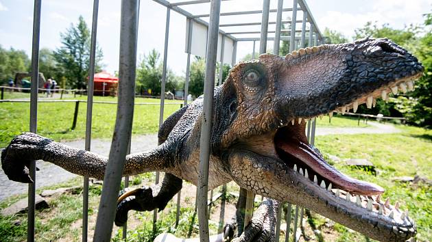 DinoPark v Doubravě na Karvinsku.