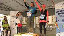 Havířovská desítka 2016, vyhlášení vítězů běhu na 10 km. 