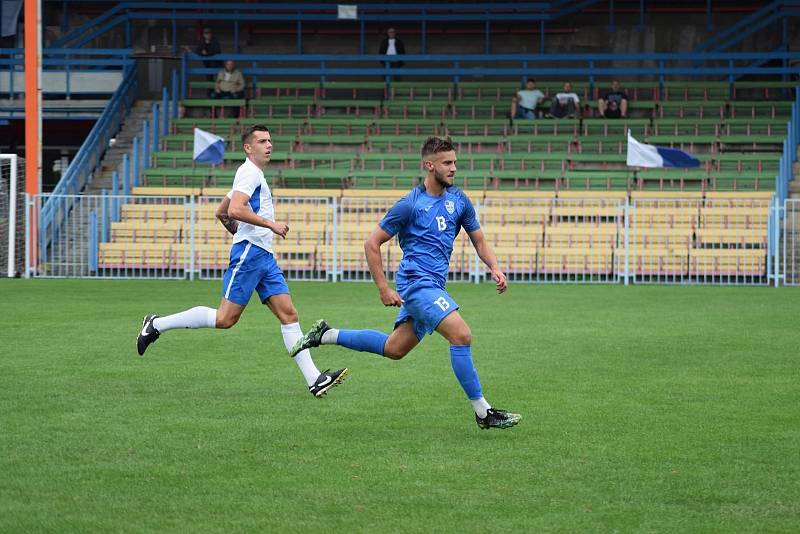 Zápas 2. kola fotbalové divize F MFK Havířov - Břidličná 6:3.