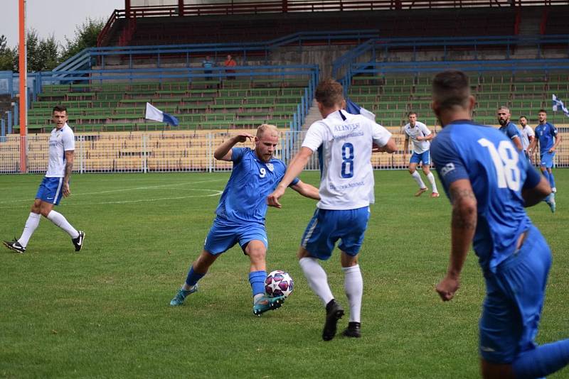 Zápas 2. kola fotbalové divize F MFK Havířov - Břidličná 6:3.