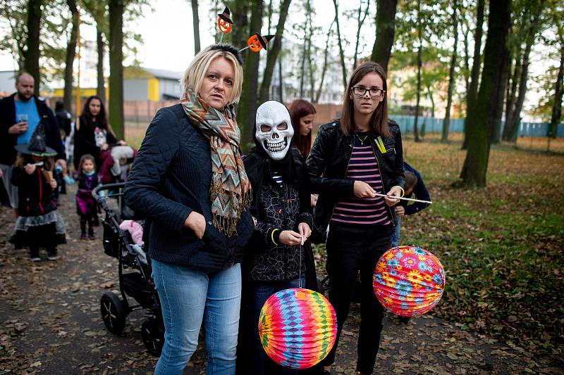 Halloweenský průvod, 26. října 2019 v Bohumíně.