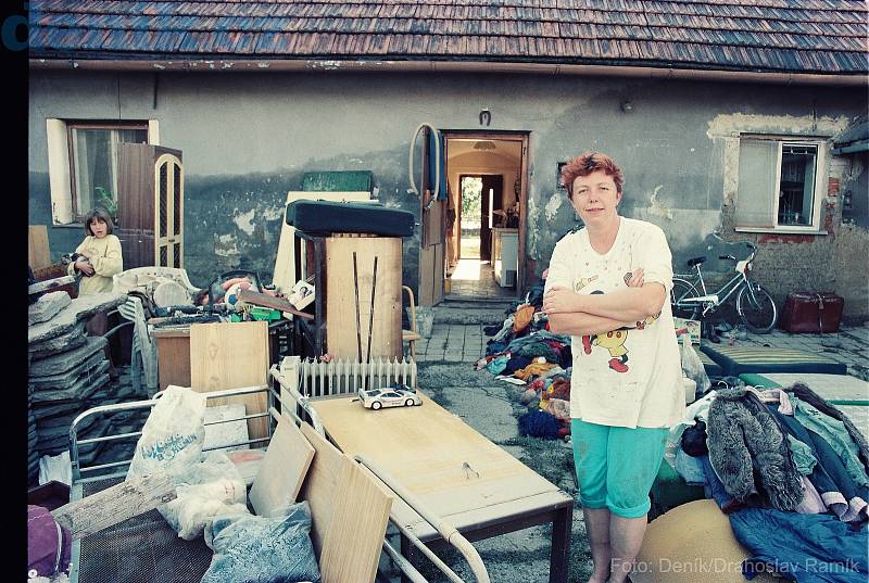 Povodně, 11. července 1997, Bohumín.