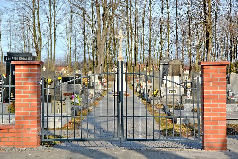 Hřbitov v Bohumíně.
