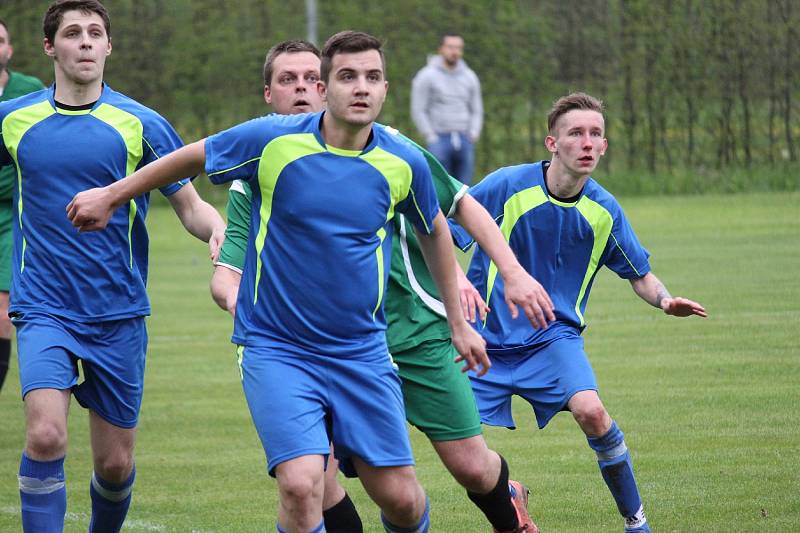 Horní Bludovice (v zeleném) přehrály na domácím hřišti Gascontrol Havířov 3:1.