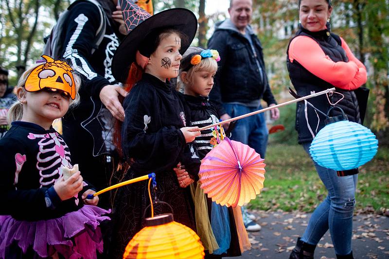 Halloweenský průvod, 26. října 2019 v Bohumíně.