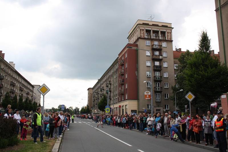 Květinové korzo slavnosti Havířov v květech 2015. 