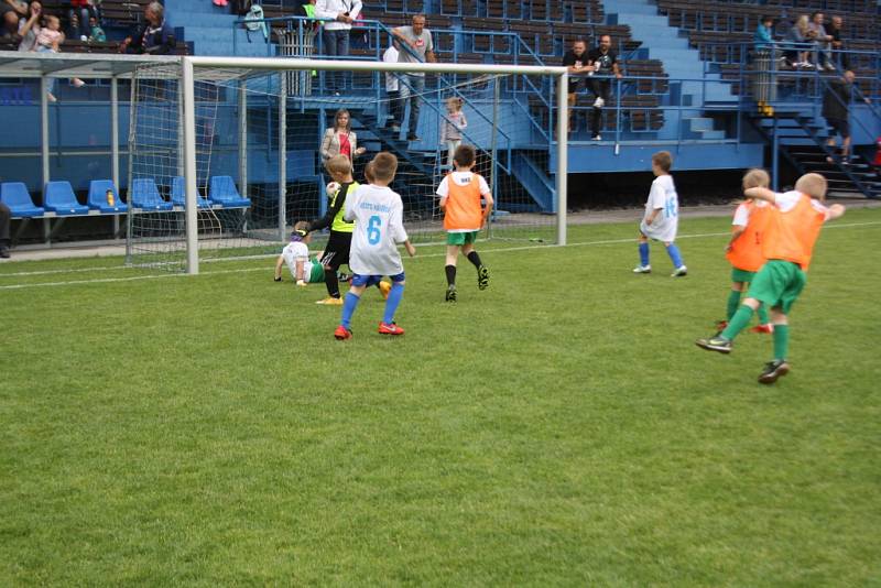 Turnaj malých fotbalistů v Havířově. 