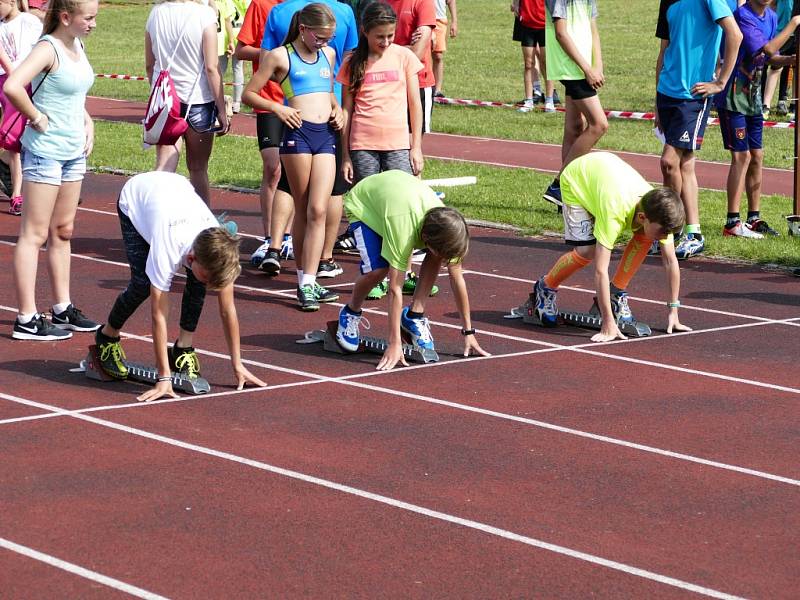 Krajské finále Sazka olympijského víceboje v Havířově.