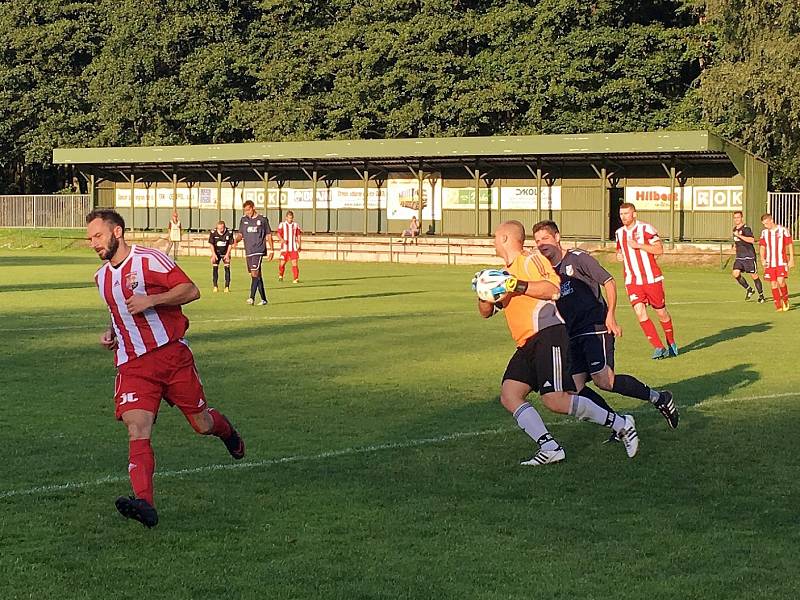 Derby v Orlové vyhrály Dětmarovice, ačkoliv v poločase prohrávaly o dva góly.