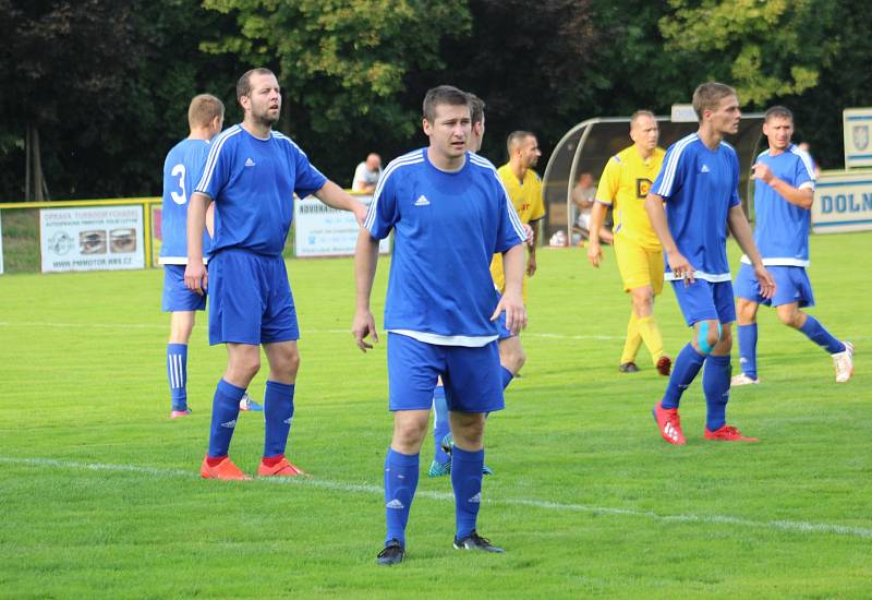 Dolní Lutyně (ve žlutém) - Jablunkov 0:3.