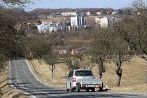 Albrechtice. Pohled na sídliště.