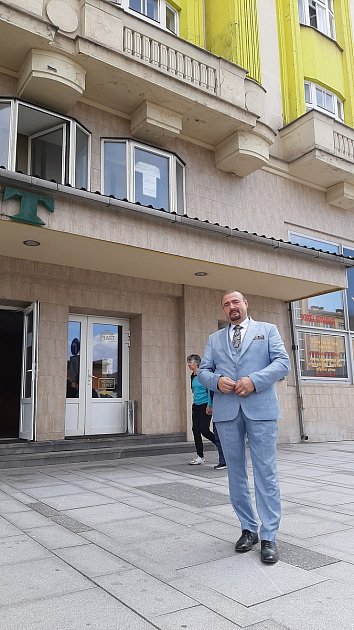 Eshref Merdjani, majitel hotelu Piast v Českém Těšíně.