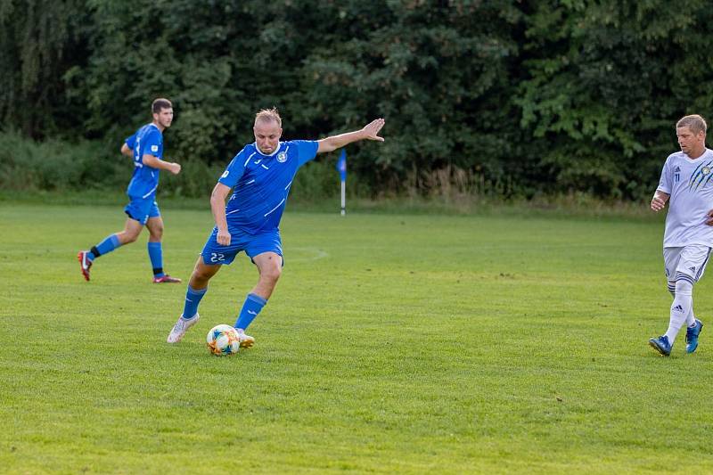 Zápas 4. kola fotbalové I.A třídy, skupiny B, Horní Suchá - Stonava 0:4.