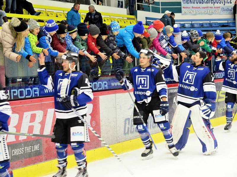 Havířov (v modrém) uspěl v derby proti Frýdku-Místku.