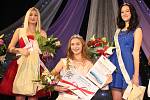 V Bohumíně se konalo finále Miss Karkulka 2019. Vítězkou se stala Valérie Kaňová z Havířova (uprostřed). Vlevo I. vicemiss Adéla Baierová z Bohumína, vpravo Lucie Uličná z Karviné, II. vicemiss.