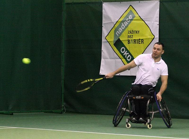 Karviná Indoor 2013 - tenisový turnaj vozíčkářů.