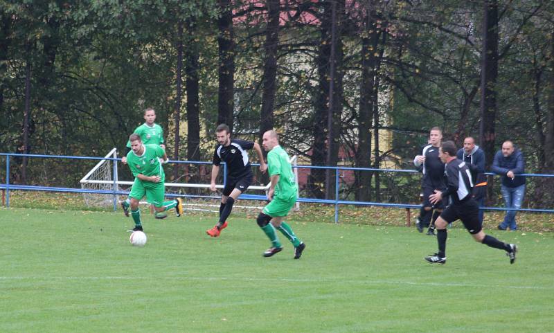 Domácí (v černém) se rozejdou s Baníkem nerozhodně 1:1.