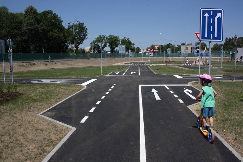 Moderní výukové centrum dopravní výchovy v Havířově-Šumbarku. 