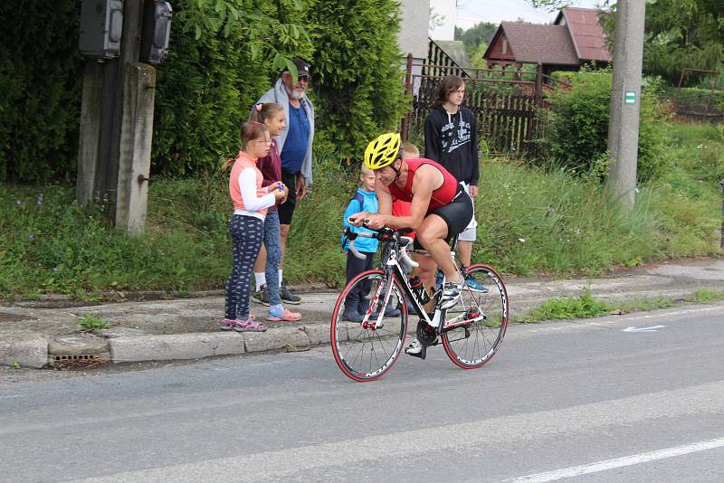 Albrechtický sprint triatlon 2017.