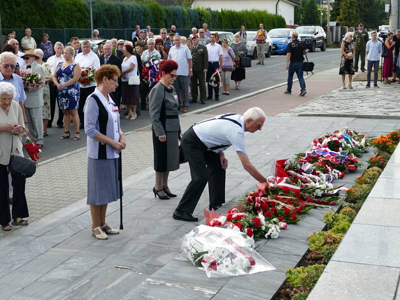 Pieta u Památníku životické tragédie, sobota 3. srpna 2019.