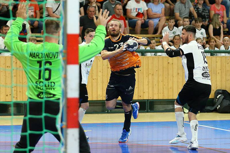 Házenkáři Karviné prohráli v Plzni druhé finále a série je tak vyrovnaná 1:1 na zápasy.