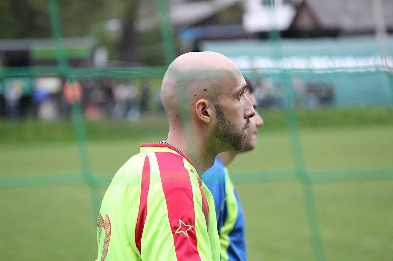 Horní Bludovice (v zeleném) přehrály na domácím hřišti Gascontrol Havířov 3:1.