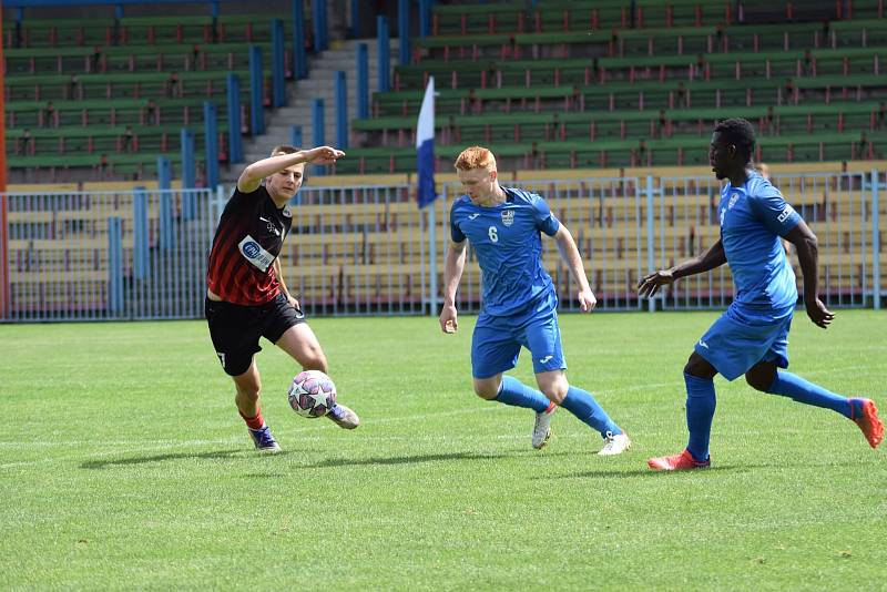 Zápas 23. kola fotbalové divize F  MFK Havířov - SFC Opava B 3:0. Foto: MFK Havířov/Viktorie Mrázová