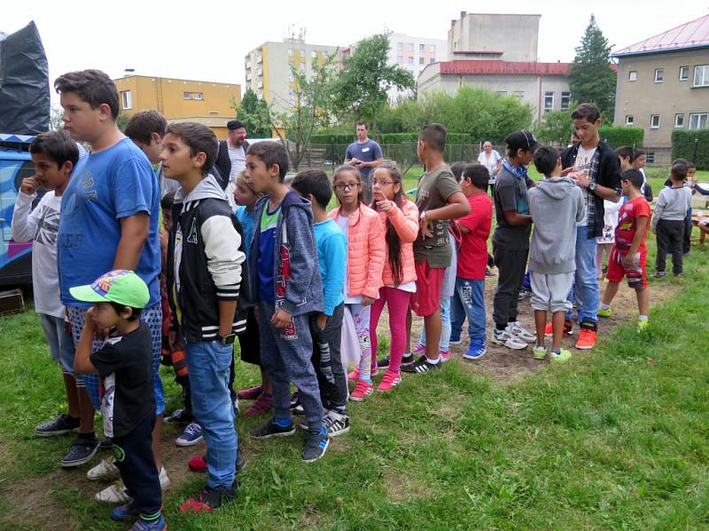 Komunitní centrum Přístav střediska Don Bosko v Prostřední Suché. 