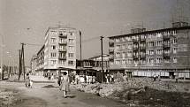 Historické fotografie zachycující výstavbu Havířova.  Foto: archiv Spolku přátel historie města Havířova