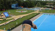 HighJump 2017 na havířovském letním koupališti. 