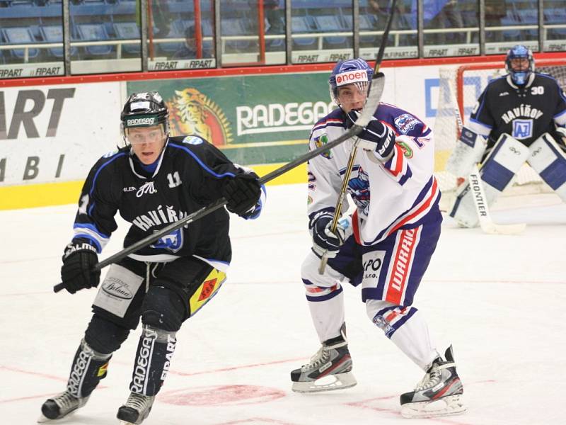 Druholigové derby bylo tentokrát jasně v režii havířovských hokejistů.