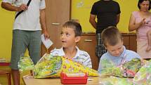 V Základní škole v Doubravě nastoupilo do první třídy devět dětí.