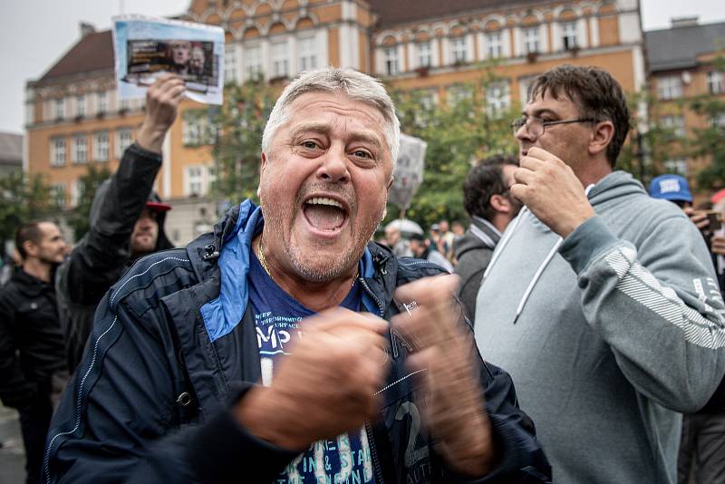 Andrej Babiš na návštěvě Moravskoslezského kraje, 22. srpna 2022, Český Těšín.