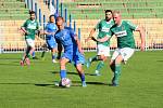 Zápas závěrečného 14. kola fotbalové divize F MFK Havířov - FC Heřmanice Slezská 4:0.