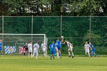 Zápas 4. kola fotbalové I.A třídy, skupiny B, Horní Suchá - Stonava 0:4.