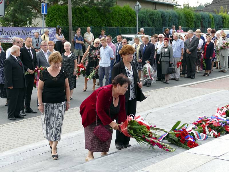 Pieta u Památníku životické tragédie, sobota 3. srpna 2019.