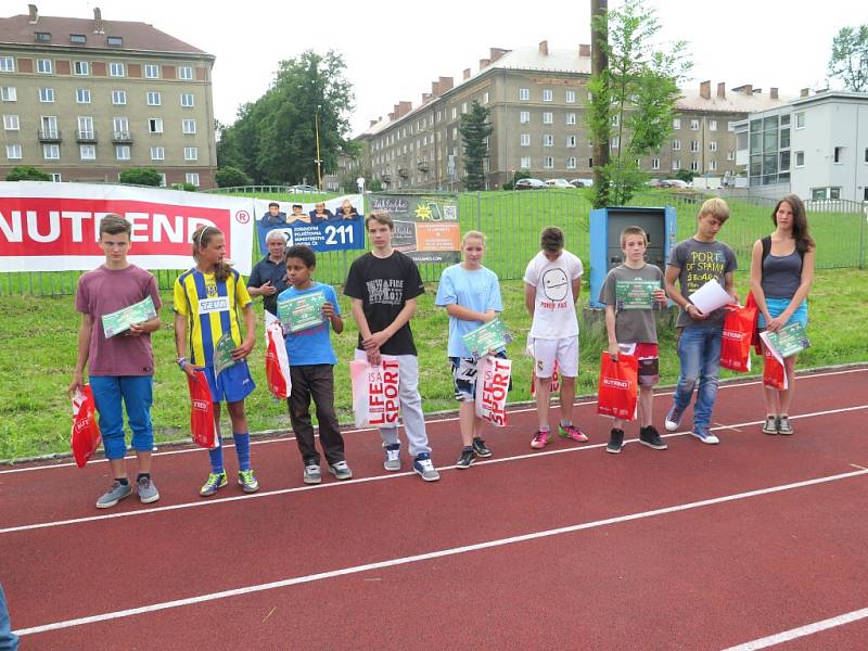 Krajské kolo Odznaku všestrannosti olympijských vítězů v Havířově. 