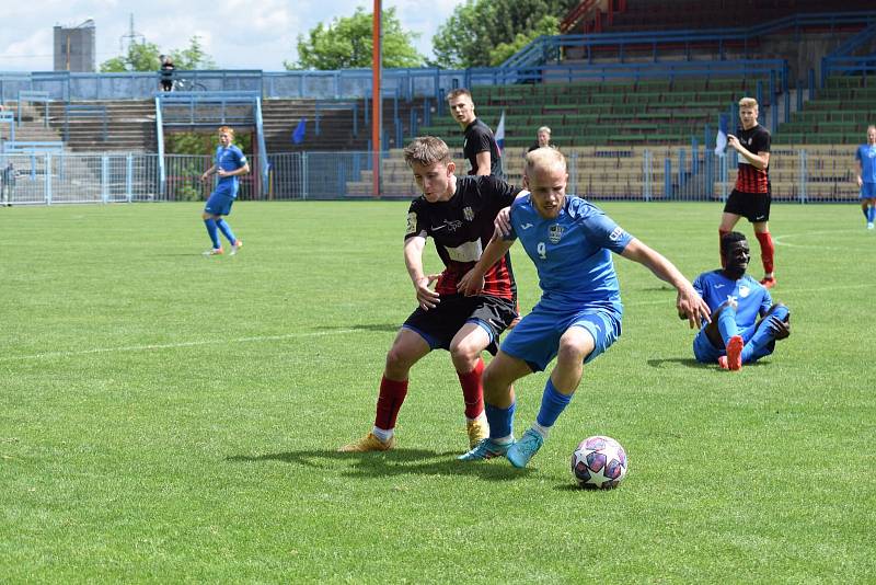 Zápas 23. kola fotbalové divize F  MFK Havířov - SFC Opava B 3:0. Foto: MFK Havířov/Viktorie Mrázová