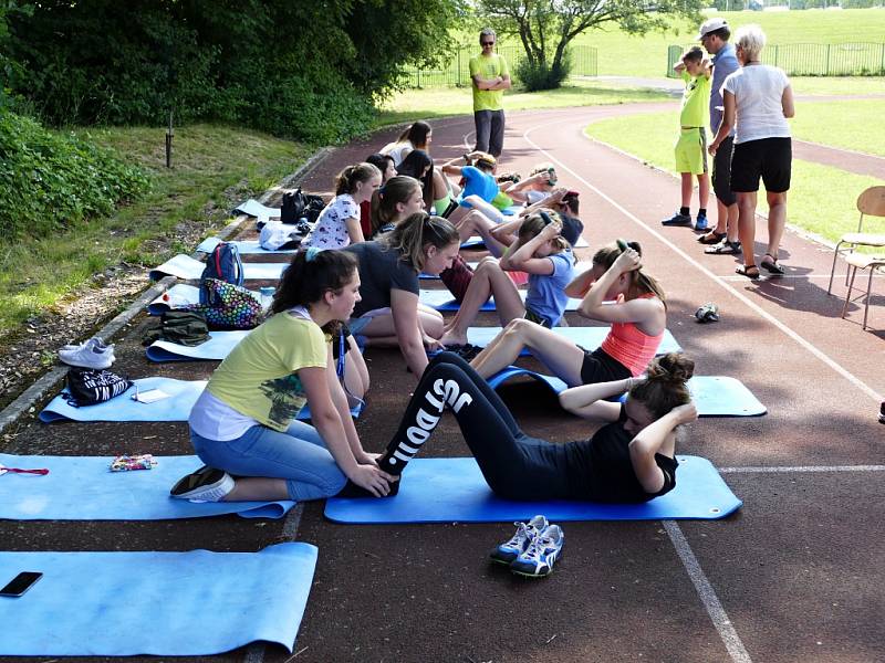 Krajské finále Sazka olympijského víceboje v Havířově.