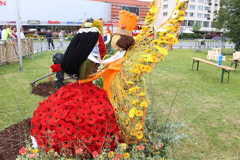 Havířov v květech 2018. Soutěž floristů.