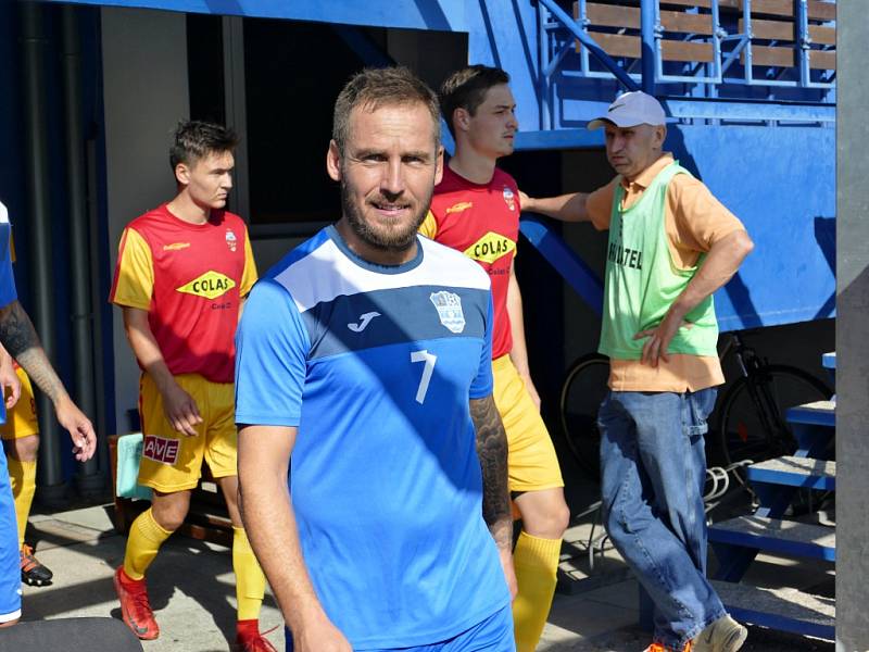 Havířov (v modrém) - Frýdlant n. O. 1:0.