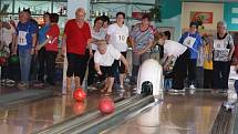 Turnaj seniorů v bowlingu. 