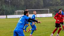 Zápas 3. kola fotbalové I.A třídy, skupiny B, Bystřice - Horní Suchá 0:0.