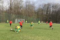 Zápas 17. kola fotbalové I.B třídy, skupiny C, Baška - Horní Suchá 0:5.