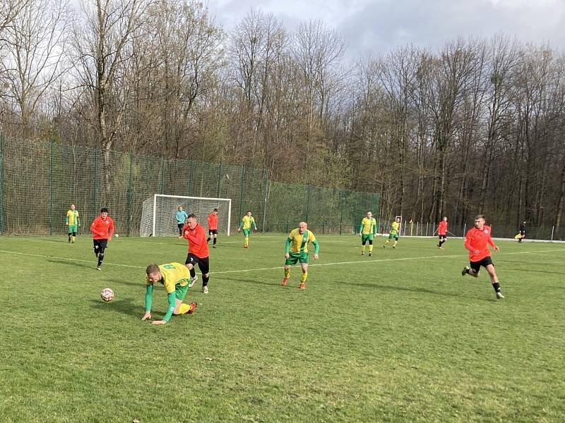 Zápas 17. kola fotbalové I.B třídy, skupiny C, Baška - Horní Suchá 0:5.