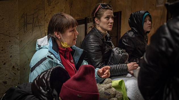 Noční vlakové spoje přivážejí ukrajinské válečné uprchlíky na nádraží. Ilustrační snímek