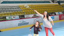 Sportovní den rodičů a dětí pořádaný Správou sportovních a rekreačních zařízení (SSRZ) v Havířově.