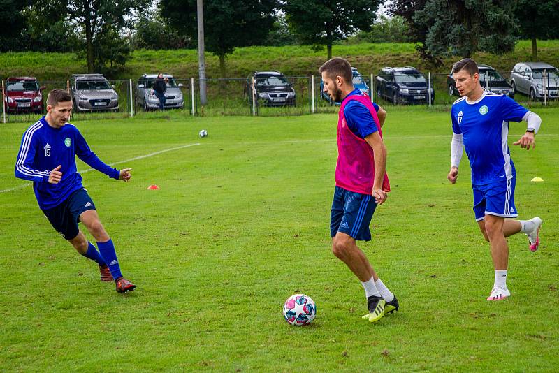 Fotbalový klub Sokol Věřňovice se těší zájmu diváků.